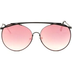 Round Sunglasses Women's Fashion Style Pink Ombre Lens Luxury Fancy‎ Shades New